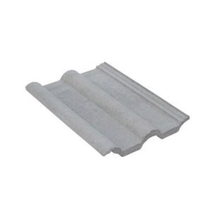 Telha de concreto dupla romana